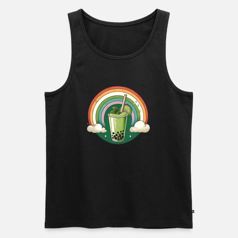 Boba Tee - Männer Premium Bio Tank Top - Schwarz