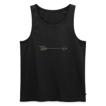 Großer Bruder - Großer Bruder - Männer Premium Bio Tank Top - Schwarz - Vorne - AI Model Male 178 light (178cm)