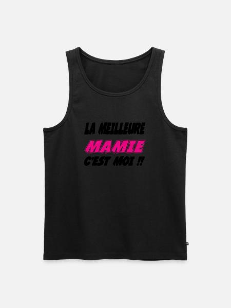 The best granny is me - Men's Premium Organic Tank Top - black