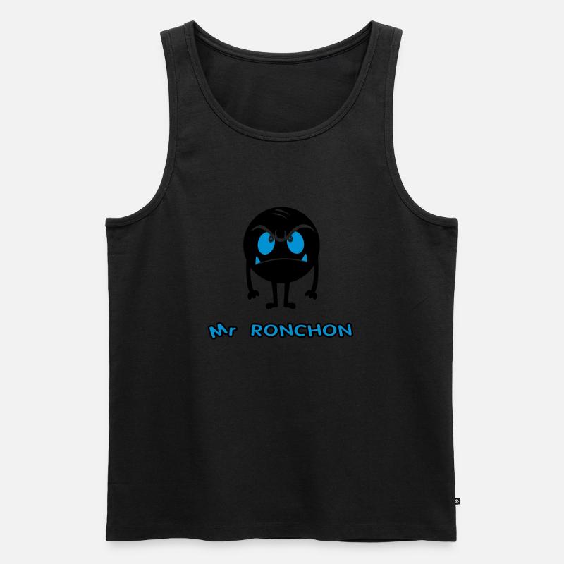 mr_ronchon - Men's Premium Organic Tank Top - black