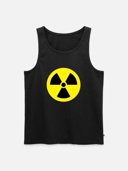 atomic energyt - Men's Premium Organic Tank Top - black