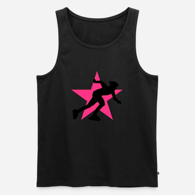 inliner_092011_a_2c - Männer Premium Bio Tank Top - Schwarz
