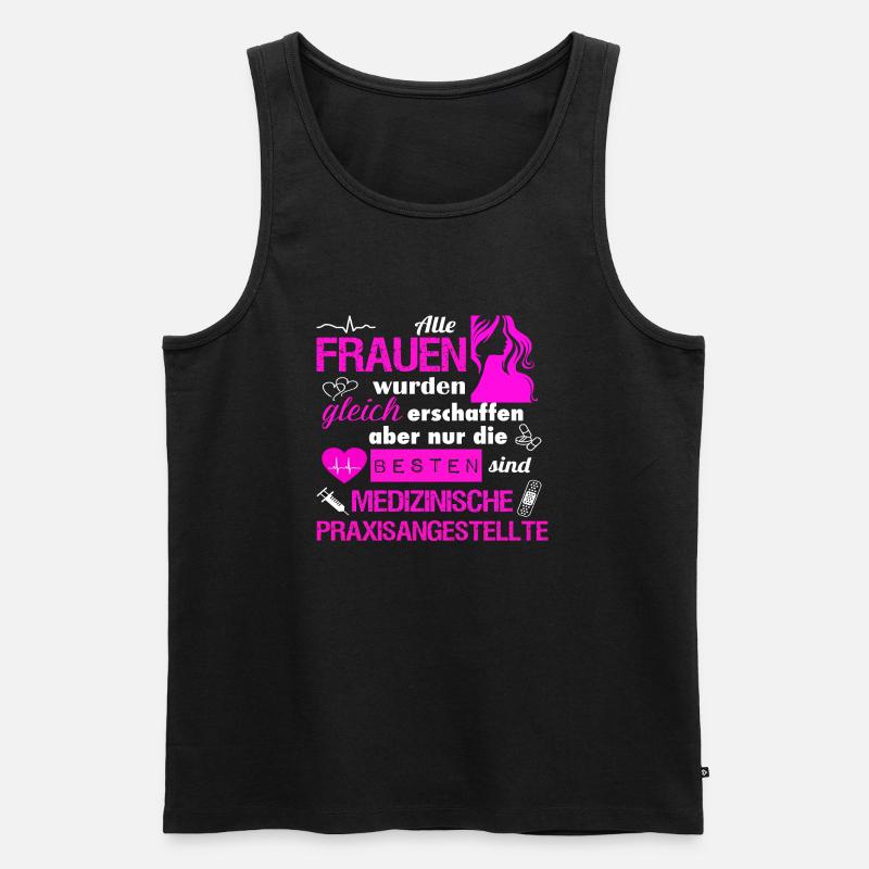 MPA cooler Beruf - Männer Premium Bio Tank Top - Schwarz