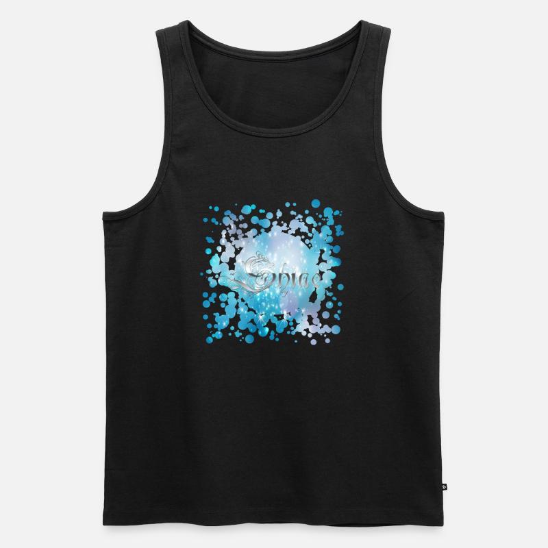 Shine - Männer Premium Bio Tank Top - Schwarz