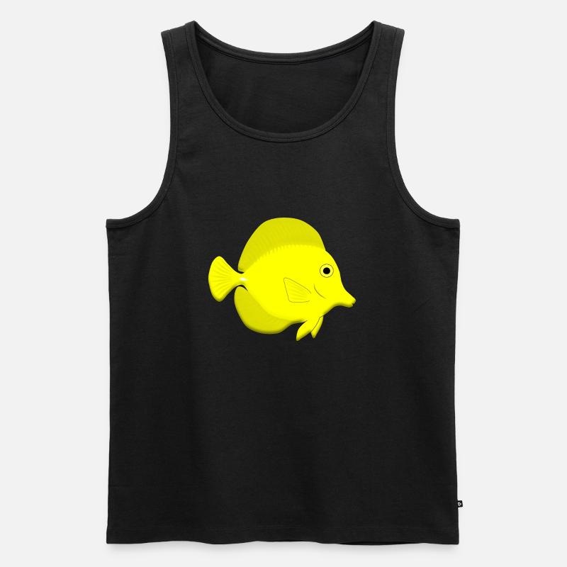 Hawaii-Doktor - Männer Premium Bio Tank Top - Schwarz