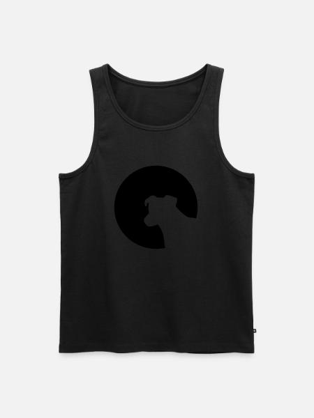 Chien - Débardeur bio Premium Homme - noir