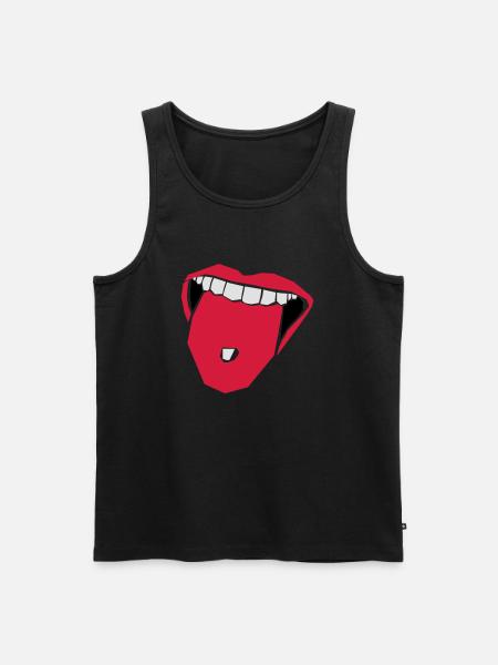 Drugs - Männer Premium Bio Tank Top - Schwarz
