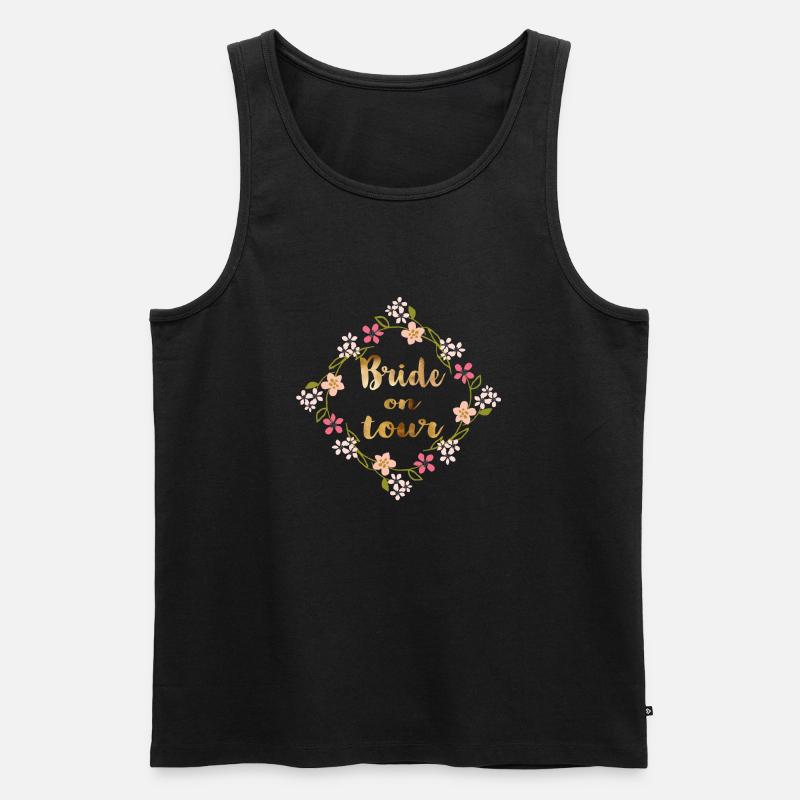 bride_on_tour - Männer Premium Bio Tank Top - Schwarz