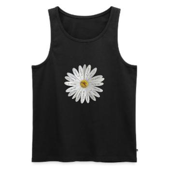 Liebe, Liebe, Liebe - Männer Premium Bio Tank Top - Schwarz - Vorne - AI Model Male 178 light (178cm)