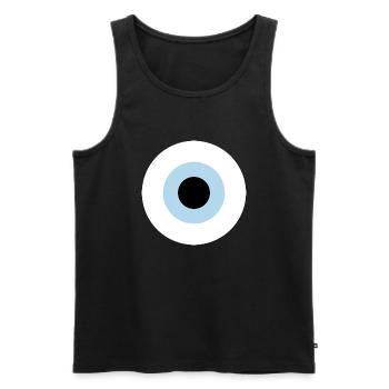 Nazar - Men's Premium Organic Tank Top - black - Front - AI Model Male 178 light (178cm)