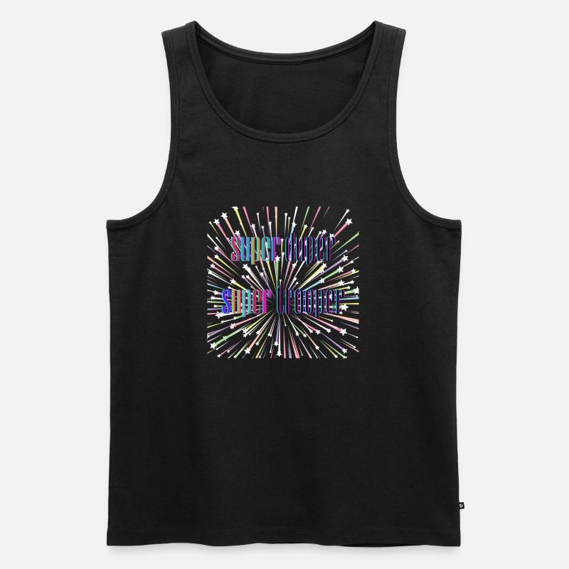 super trooper - Männer Premium Bio Tank Top - Schwarz