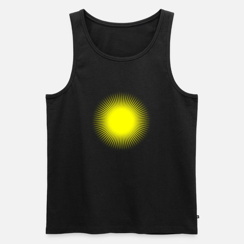 So Juli 2022 - Männer Premium Bio Tank Top - Schwarz