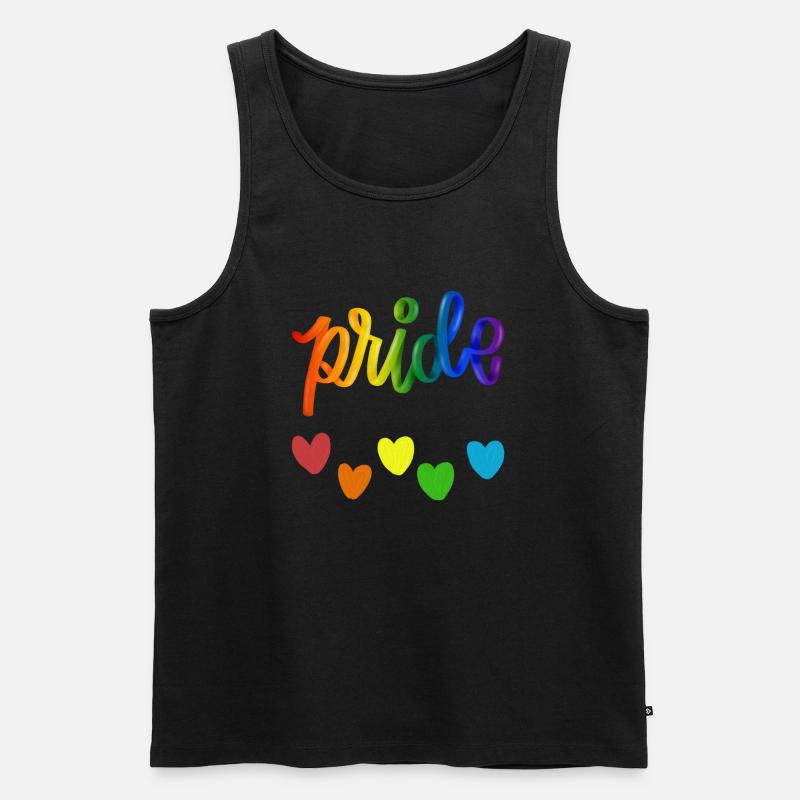 Das ultimative Pride SCD Tshirt - Männer Premium Bio Tank Top - Schwarz