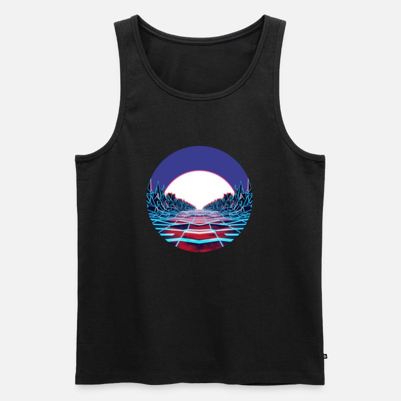 metaverse - Männer Premium Bio Tank Top - Schwarz