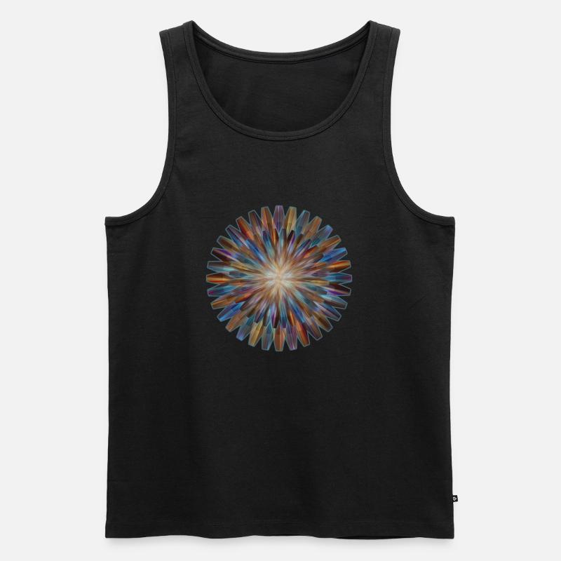 Geburt eines Sterns - Sternengeburt - Männer Premium Bio Tank Top - Schwarz