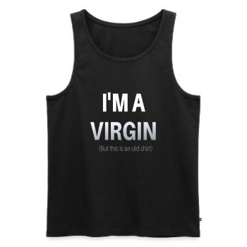 sagesse citations bouddha texte vie vierge - Débardeur bio Premium Homme - noir - Devant - AI Model Male 178 light (178cm)