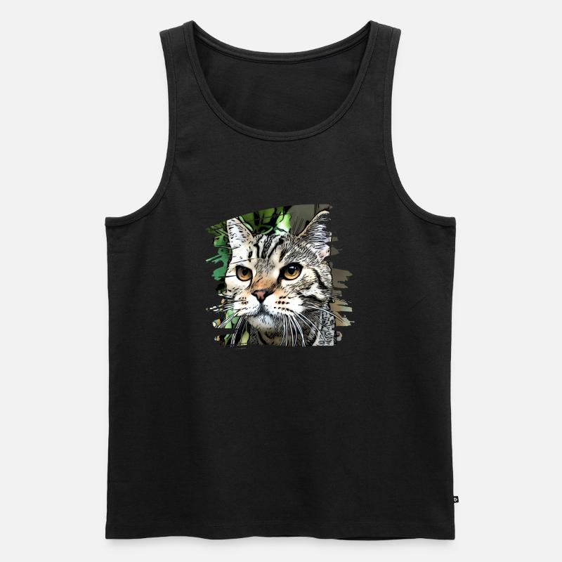 Süsse bkh - Männer Premium Bio Tank Top - Schwarz