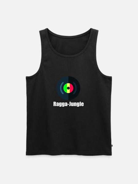 Ragga-Jungle - Männer Premium Bio Tank Top - Schwarz