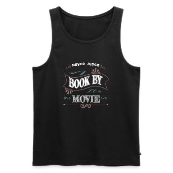 feminine birthday present fun present gift idea - Männer Premium Bio Tank Top - Schwarz - Vorne - AI Model Male 178 light (178cm)