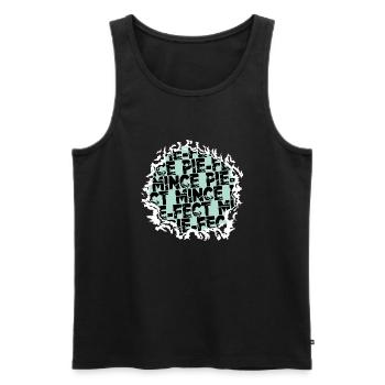 Dinosaur Lover Beards Bodybuilding Gift Cool - Men's Premium Organic Tank Top - black - Front - Michal (187cm)