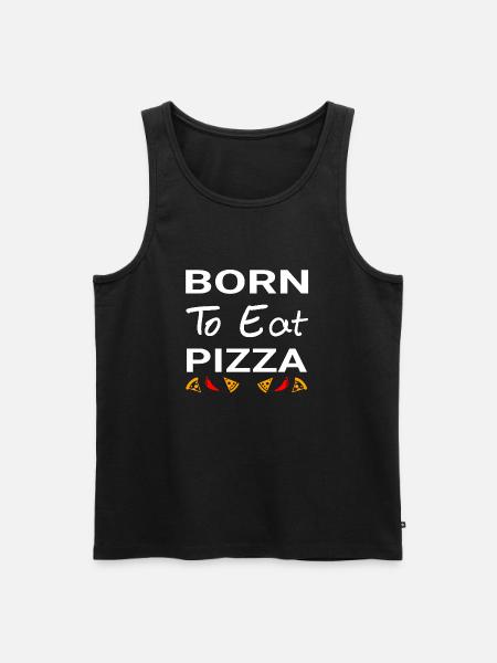 Pizza - Débardeur bio Premium Homme - noir