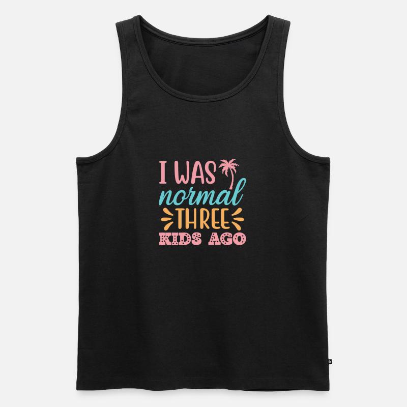Mumie - Männer Premium Bio Tank Top - Schwarz