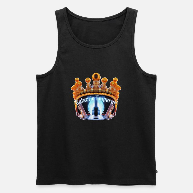 Galaktischer Imperator - Männer Premium Bio Tank Top - Schwarz