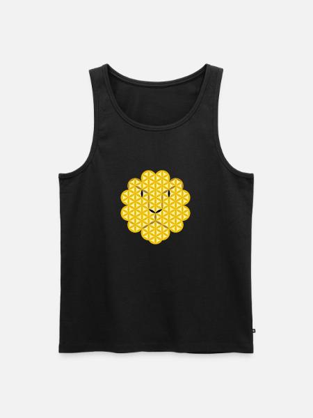 Lion of Life - SMLBEV - Men's Premium Organic Tank Top - black