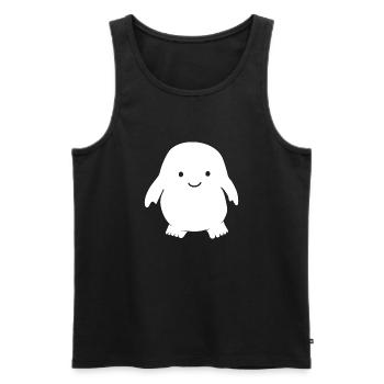 Adipose - Men's Premium Organic Tank Top - black - Front - AI Model Male 178 light (178cm)