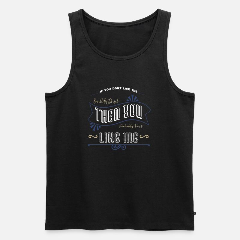 statement jokes technician baseballcoffeemug - Männer Premium Bio Tank Top - Schwarz