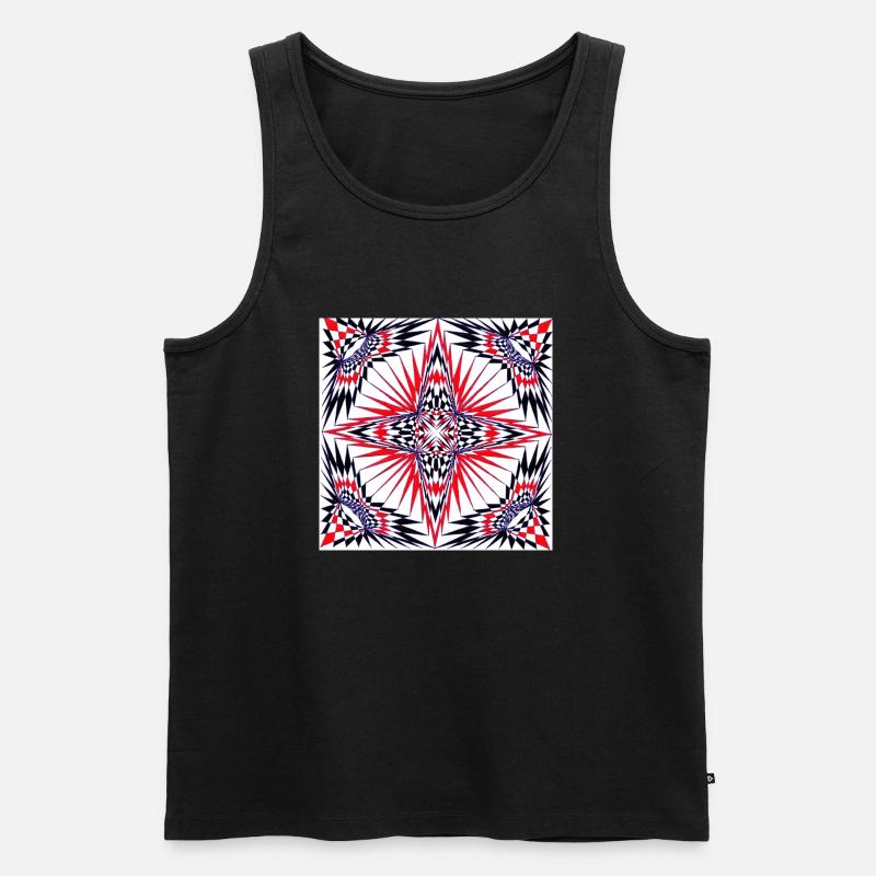 LMNArt - Männer Premium Bio Tank Top - Schwarz