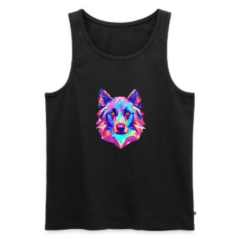 German Shepherd Dog Dog Owner Dog Dog Owner Dog - Men's Premium Organic Tank Top - black - Front - Michal (187cm)