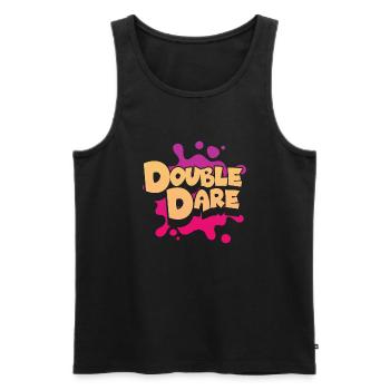 100 Percent Chance Of Pirate Jokes - Pirate - Men's Premium Organic Tank Top - black - Front - Michal (187cm)