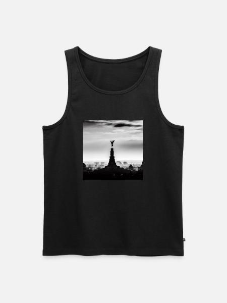 Gothic Angel - WGT Homage - Men's Premium Organic Tank Top - black