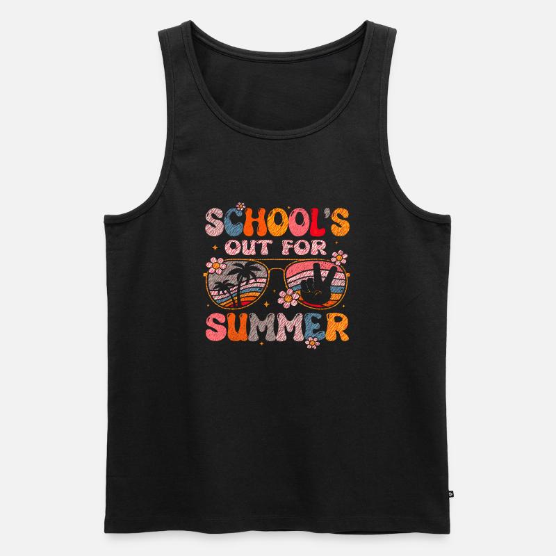 Abschlussfeier 2024 Abiturfeier - Männer Premium Bio Tank Top - Schwarz