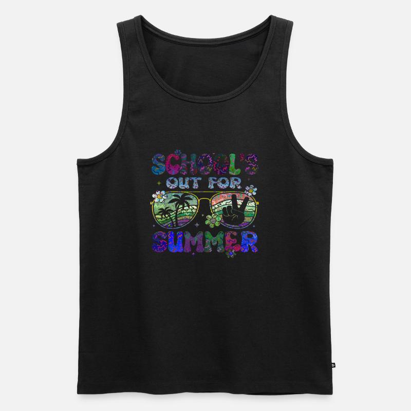 Abschlussfeier 2024 Abiturfeier - Männer Premium Bio Tank Top - Schwarz