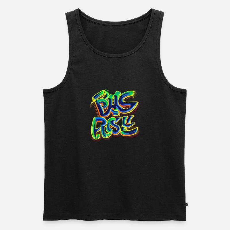Wege des heiligen Jakobs - Männer Premium Bio Tank Top - Schwarz