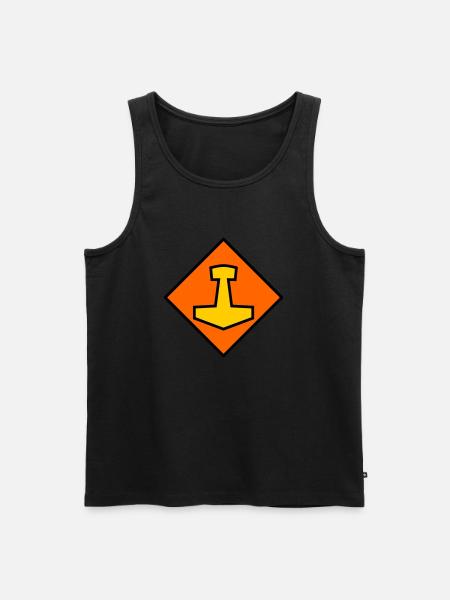 Mjölnir - Débardeur bio Premium Homme - noir