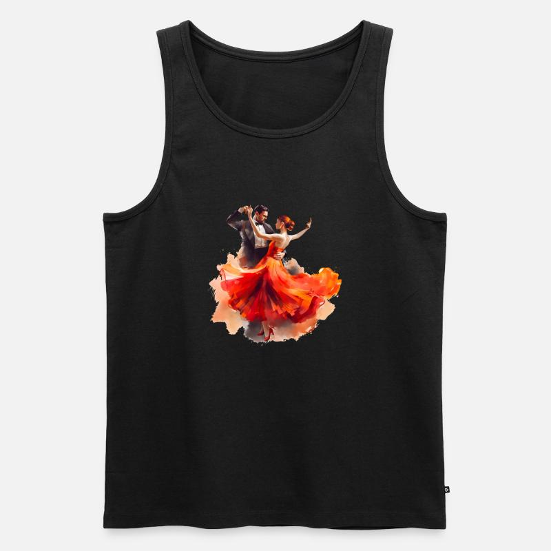 Le Paso Doble est une forme de danse impressionnante - Débardeur bio Premium Homme - noir