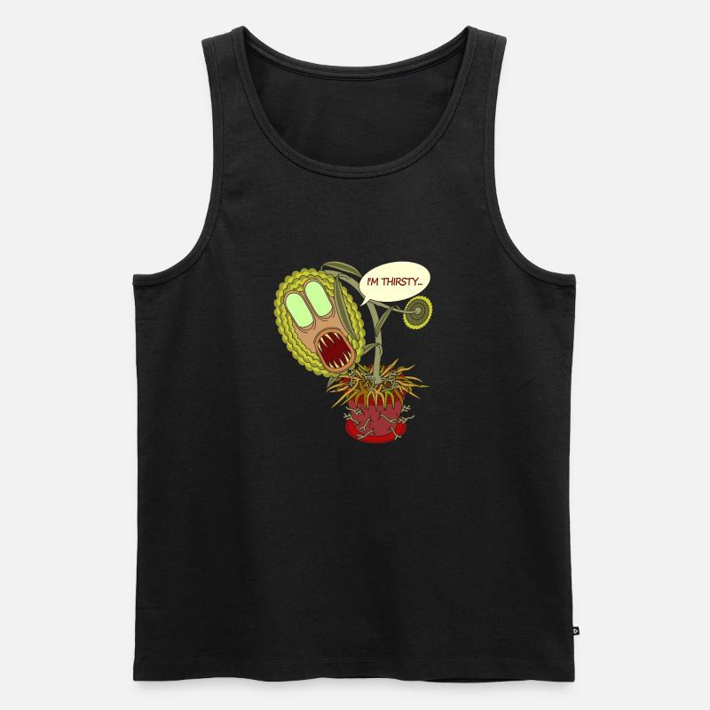 DURST - Männer Premium Bio Tank Top - Schwarz