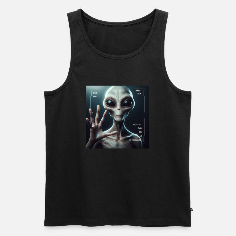 Astronomie - Männer Premium Bio Tank Top - Schwarz