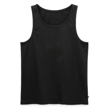 Ravens on a Poplar trees2 - Männer Premium Bio Tank Top - Schwarz - Vorne - Michal (187cm)