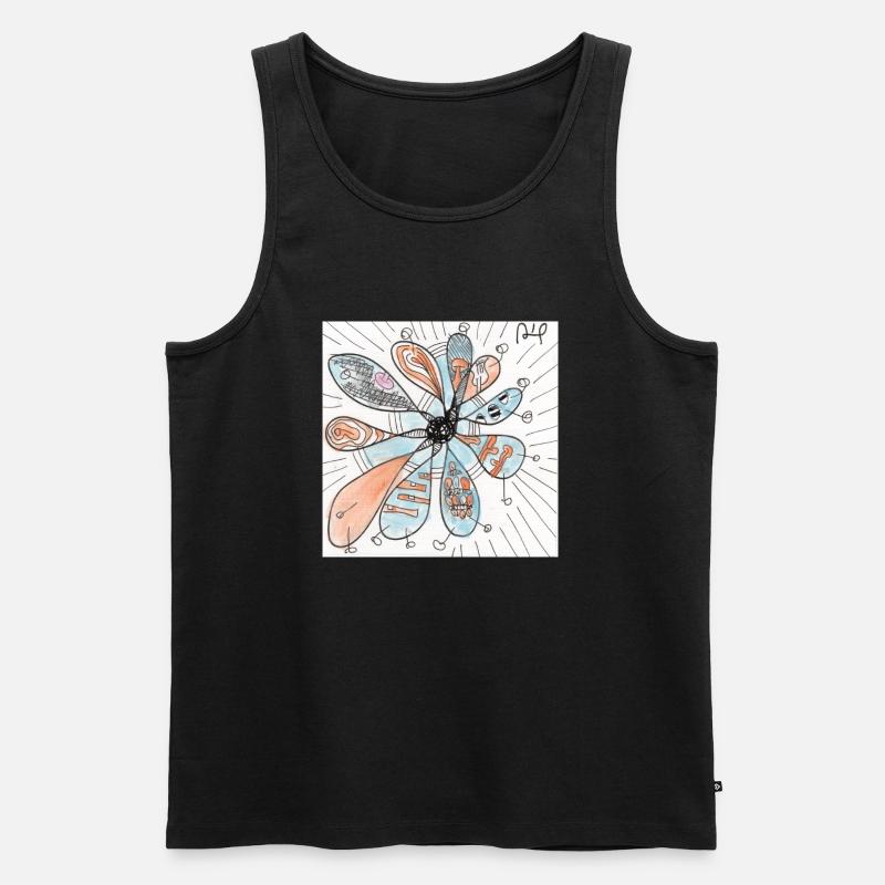 Wirrwarr 12 - Männer Premium Bio Tank Top - Schwarz