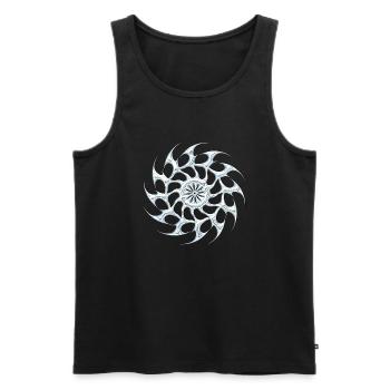 Hobby Art Craft Craftwork Handmade Creativity Tool - Men's Premium Organic Tank Top - black - Front - AI Model Male 178 light (178cm)