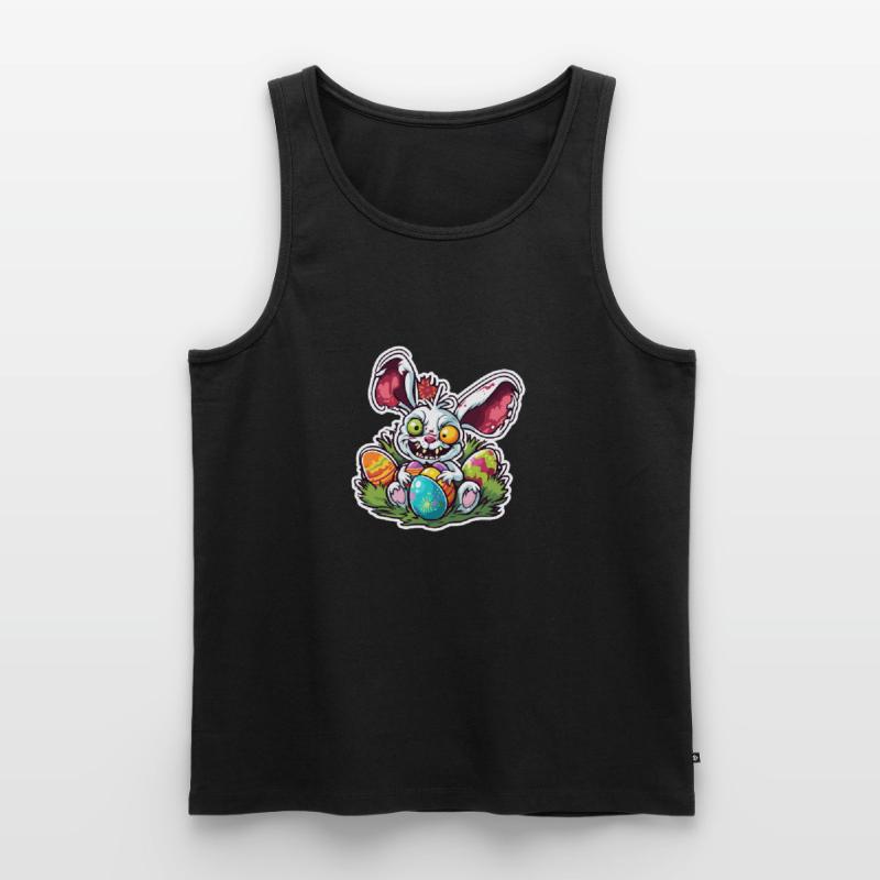 Easter Bunny / Easter / Eggs / Holidays / Easter Men's Premium Organic Tank Top