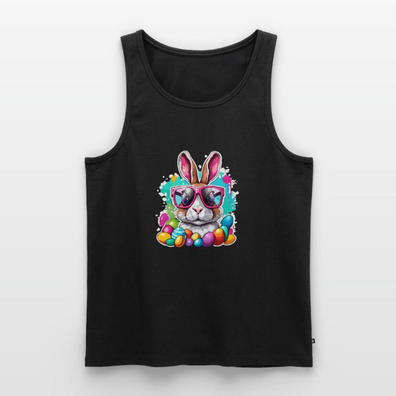 Easter Bunny / Easter / Eggs / Holidays / Easter Men's Premium Organic Tank Top