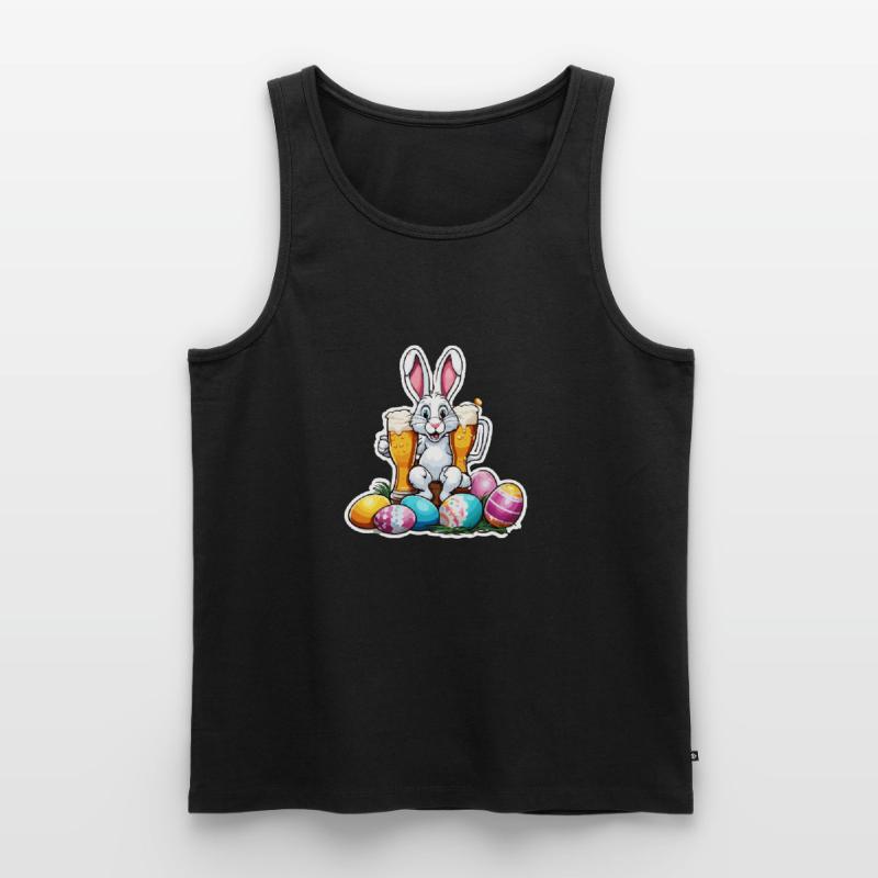 Easter Bunny / Easter / Eggs / Holidays / Easter Men's Premium Organic Tank Top