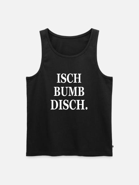Mannheim Monnem Mannheimat - Débardeur bio Premium Homme - noir
