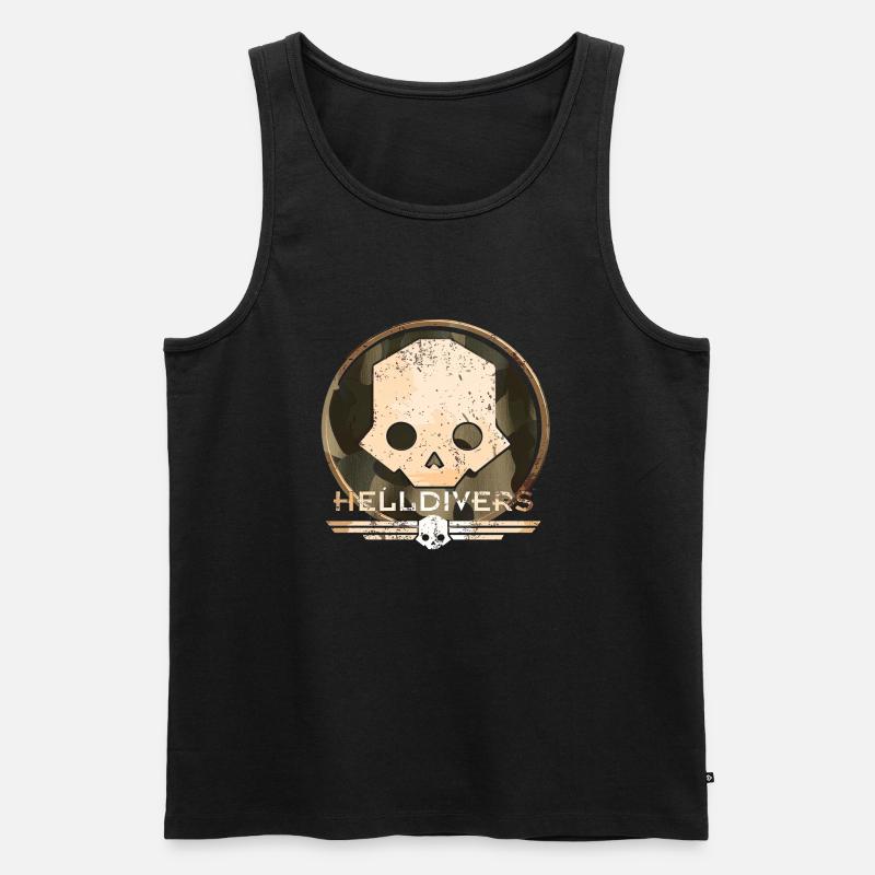 Computer-PC-Spieltechnologie Gamer-Gaming Modern - Männer Premium Bio Tank Top - Schwarz