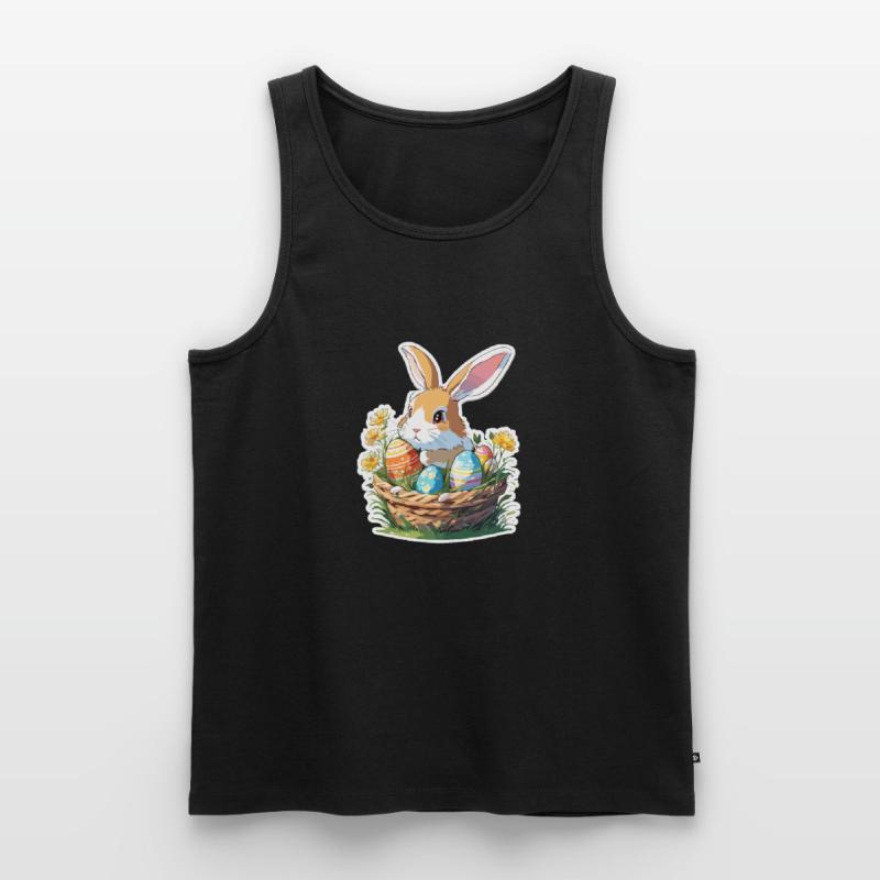 Easter Bunny / Easter / Eggs / Holidays / Easter Men's Premium Organic Tank Top
